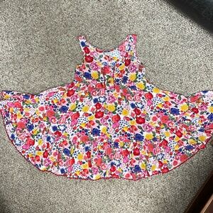 Vintage 90s baby doll empire waist ultra full swing skirt mini dress